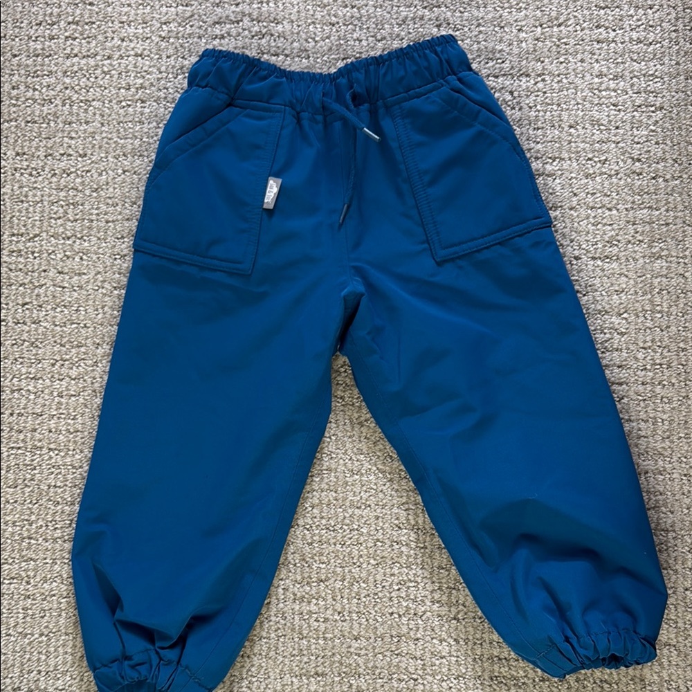Kids' Elastic Waist Blue Joggers